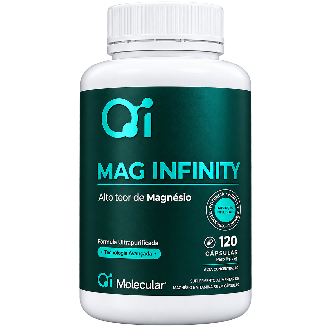Embalagem do QI MAG Infinity